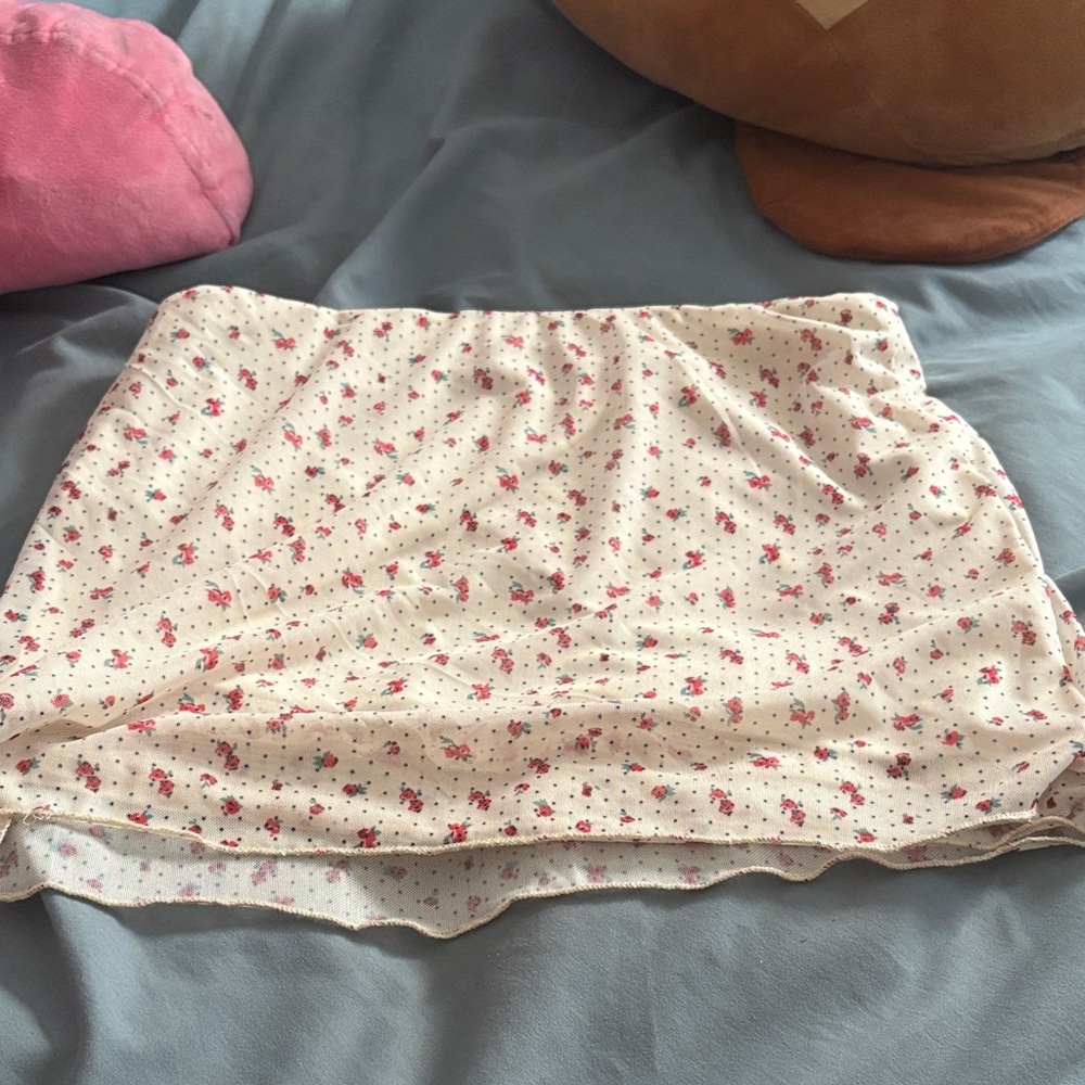 WB floral skirt
